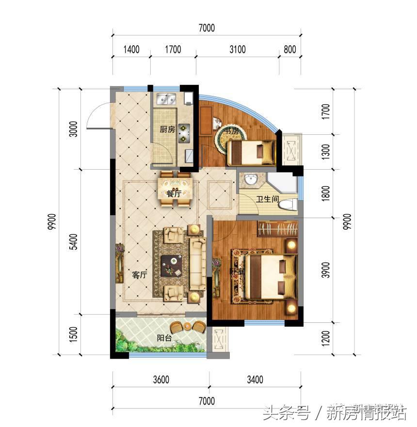 上海工作，住在锦绣佳苑｜69-89平米花园洋房2/3房｜首付30万起