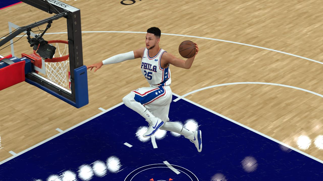 nba2k18本西蒙斯评分,2k18经典雷霆阵容