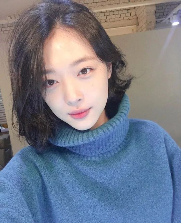 长短发适合的发型,适合发量较少的披肩发的发型