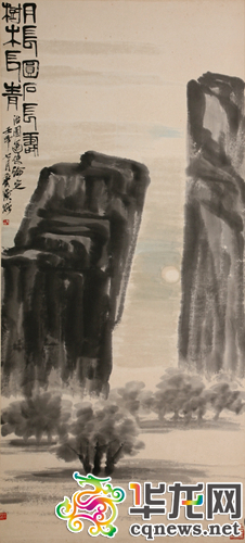 齐白石山水十二屏拍卖现场,齐白石山水十二屏拍出9.315亿元