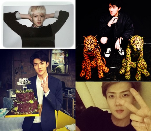 吴世勋戴帽子合体跳舞,吴世勋家中内景instagram直播