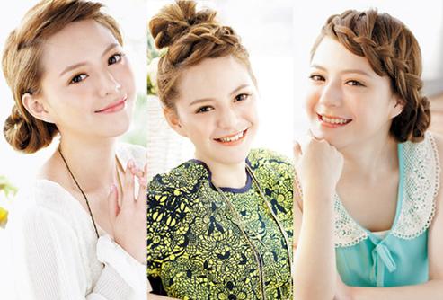 超美刘海辫编发教程,一看就会的刘海编发教程