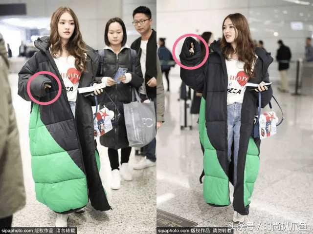 刘雯、蔡依林COS阿童木，佟丽娅COS巨型垃圾袋，为了保温太拼了