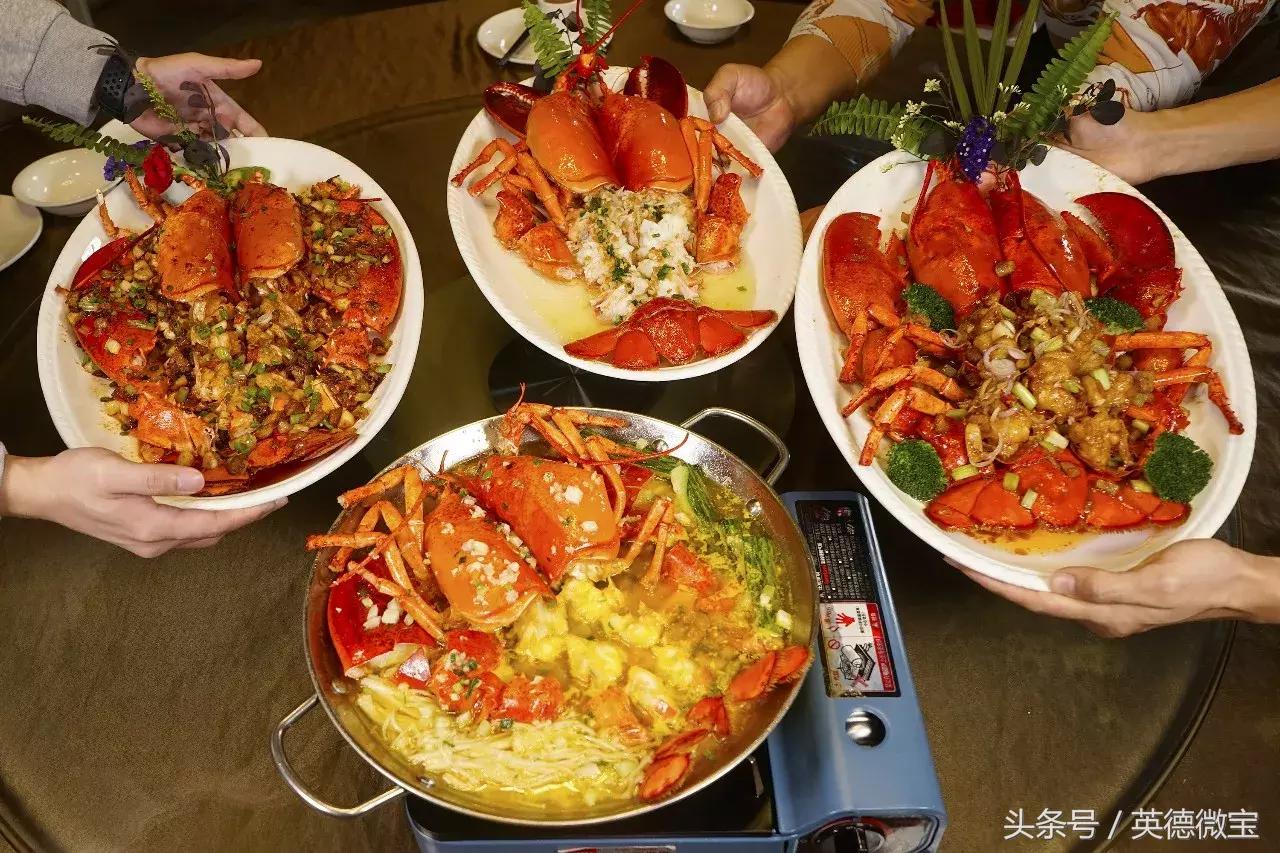 椰林6号海鲜码头，卖龙虾，这个价格很新鲜！