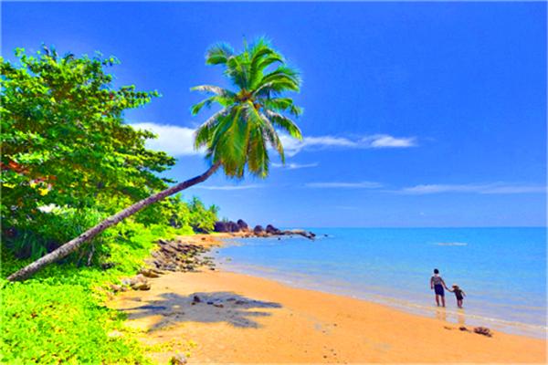 北纬18度温暖的冬季三亚之旅,北纬18度三亚旅游