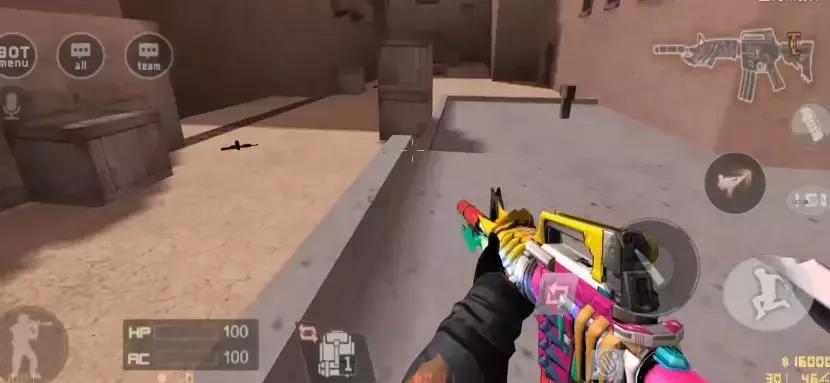 穿越火线手游版打幽灵的英雄武器,穿越火线手游雷神千变初号机