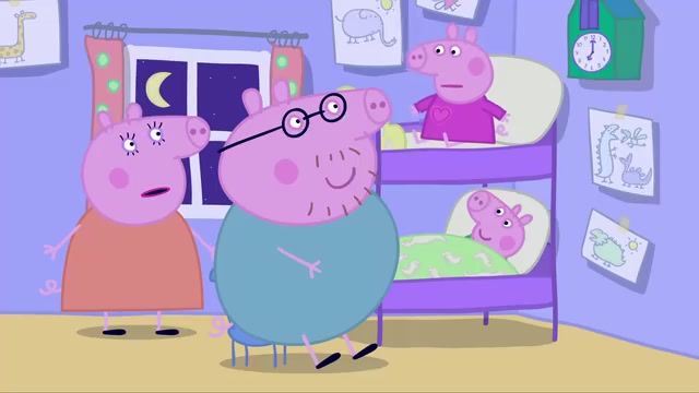 陪孩子看动画片小猪佩奇,小猪佩奇儿童动画片第7集