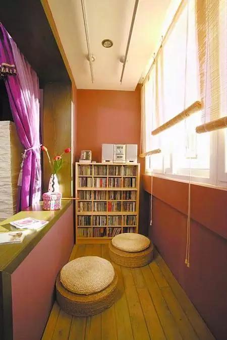 如何将2m*1m的小阳台变身阅读角？