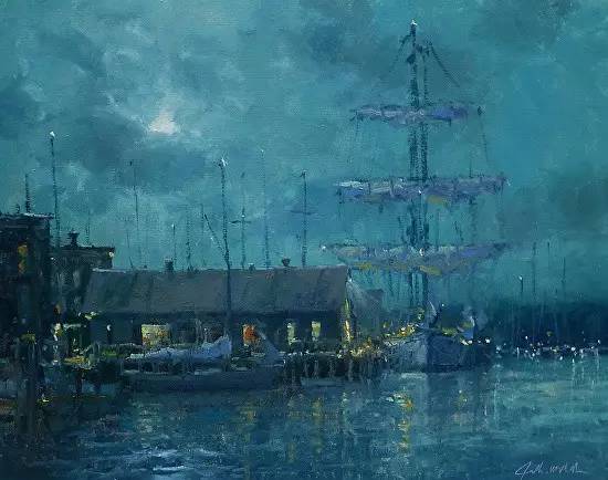 十大惊艳的风景油画,十大惊艳风景的油画