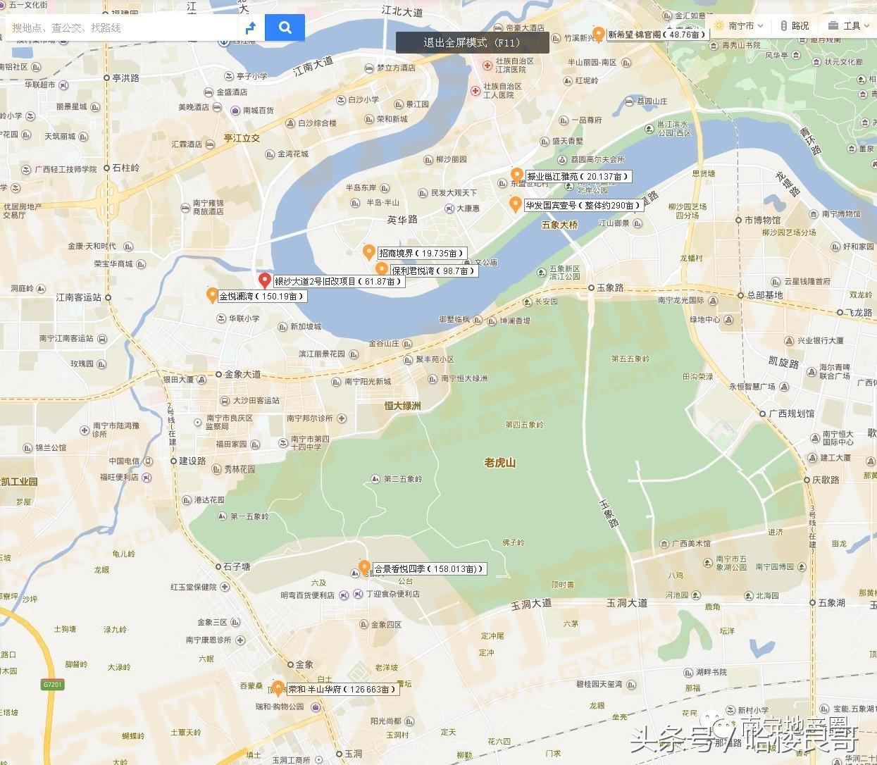 南宁五象新区地产,南宁五象新区地产地图