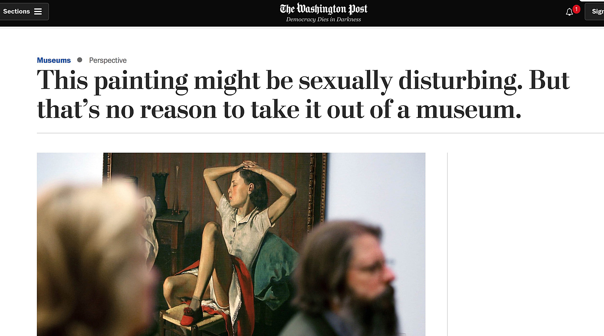 万人要求撤掉这件“恋童癖”艺术:12岁女孩摆出令人不悦的性姿势