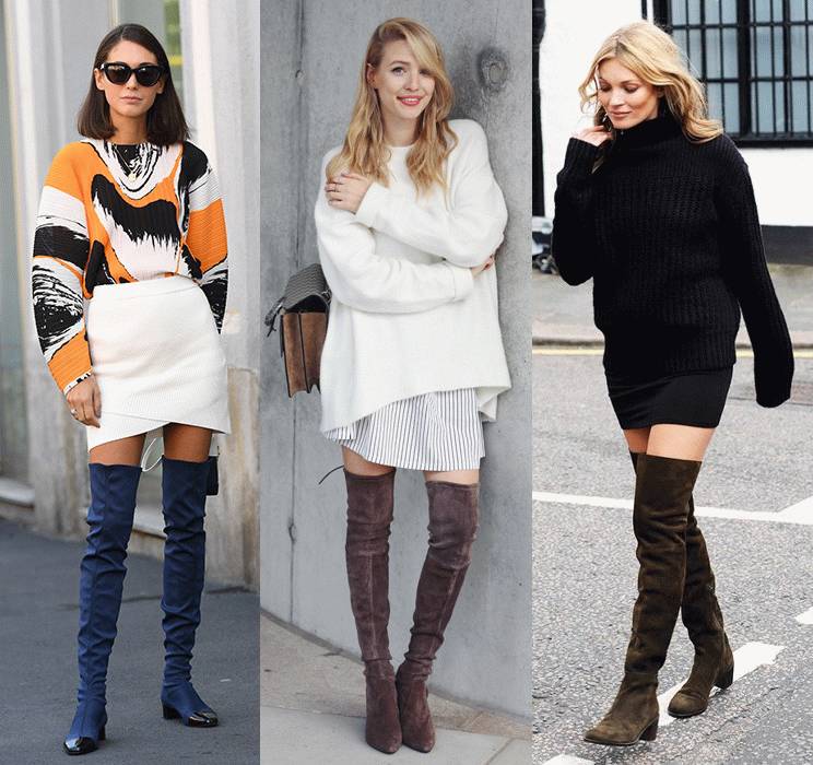 显瘦的过膝靴你值得拥有,过膝靴怎么穿腿长好看又保暖