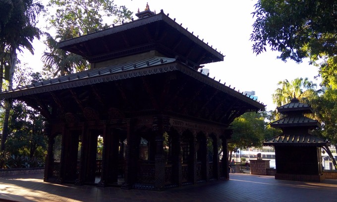 布里斯班市区游（布里斯本河、南岸公园，库萨山夜景）