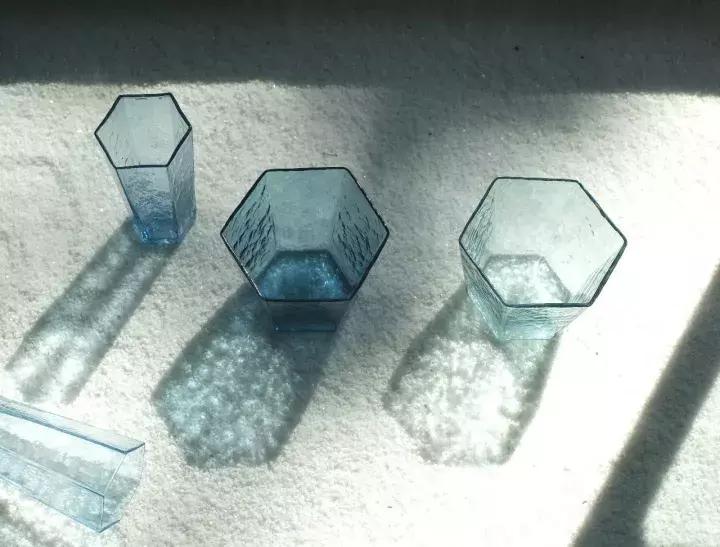 依云玻璃杯,原创自制ins风法式耐高温玻璃杯