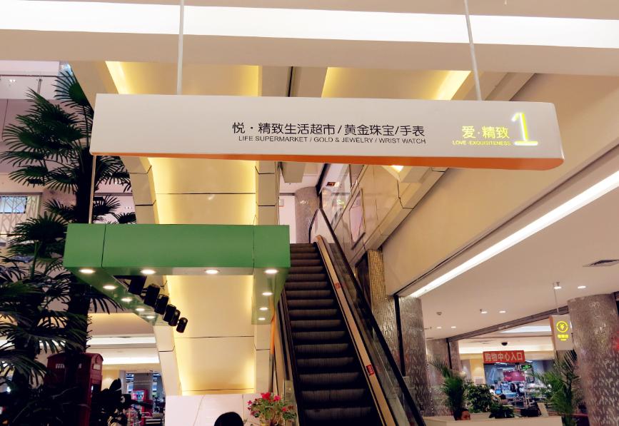 金箭标识——东安悦购城导视系统