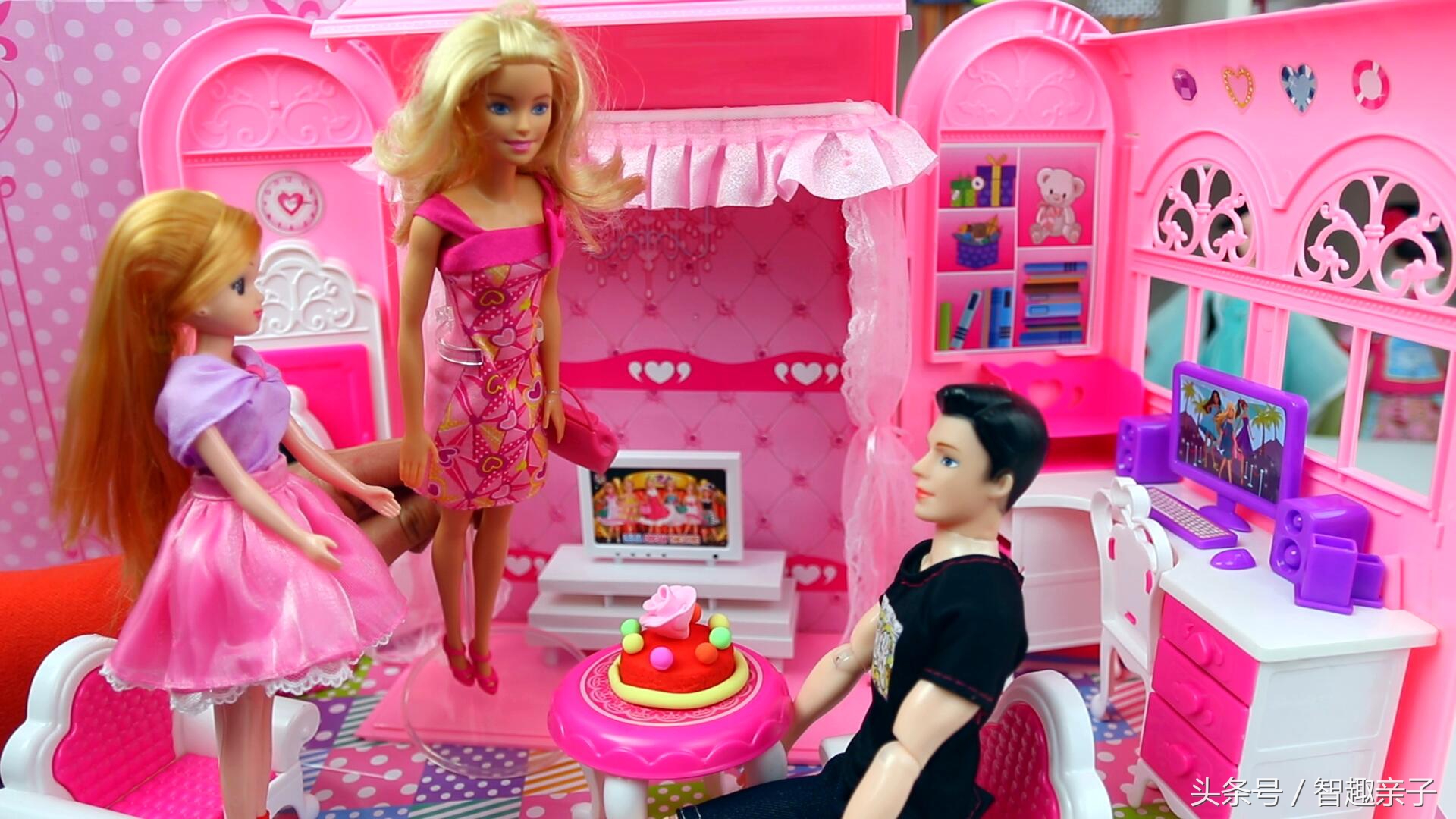 芭比娃娃玩具儿童故事,芭比娃娃故事玩具视频