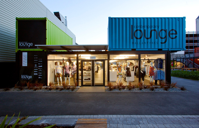 基督城最大的商业中心,基督城集装箱