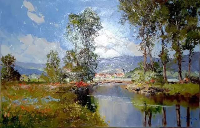 十大惊艳的风景油画,十大惊艳风景的油画