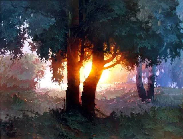 十大惊艳的风景油画,十大惊艳风景的油画