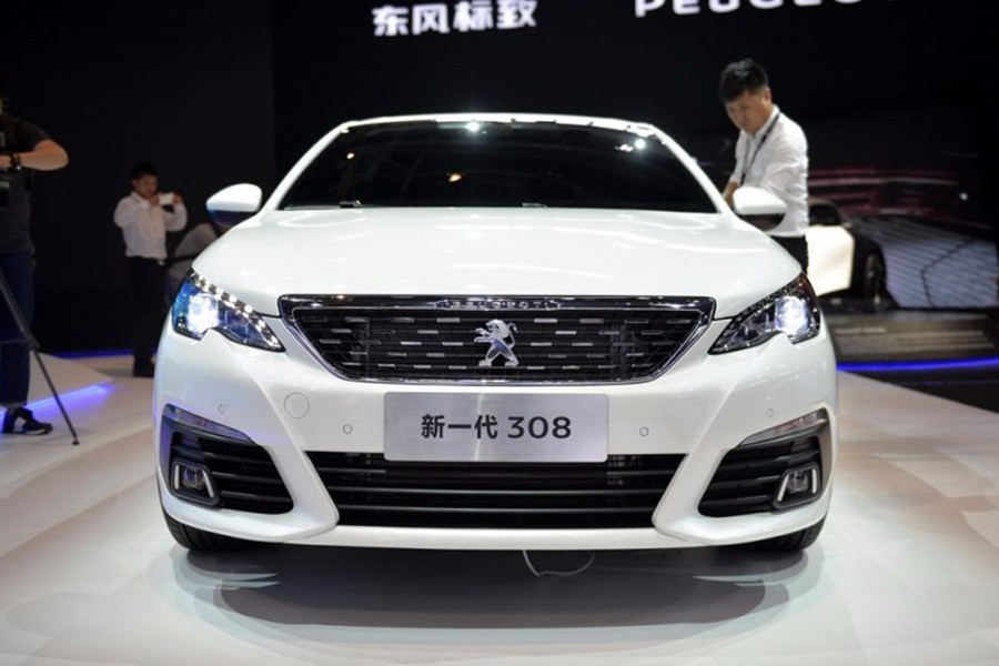 东风标致308老款改装外观,新一代东风标致308改色