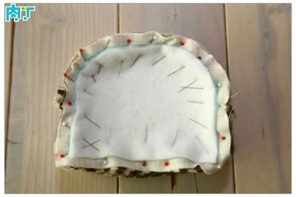 手工小清新包包编织教程,简单布艺手工包包制作方法