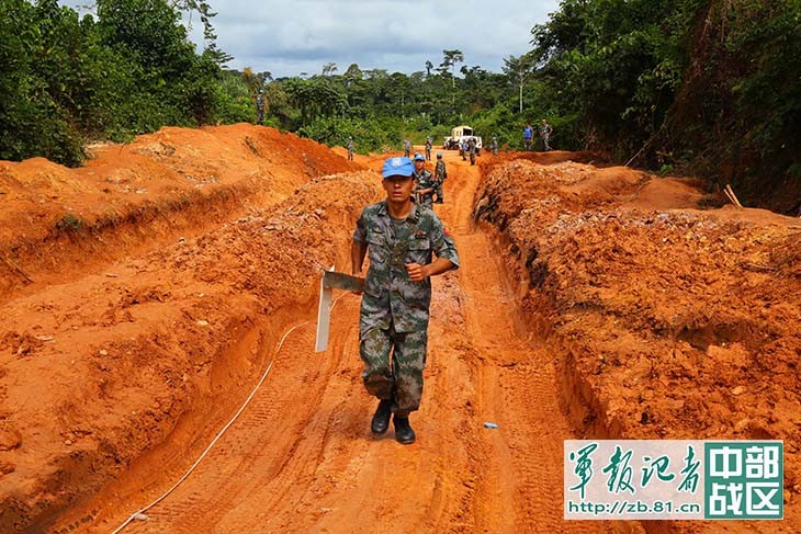 2018中国维和工兵部队,真实的第十批维和工兵