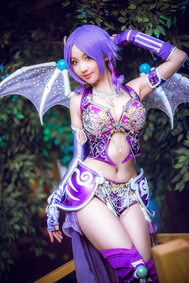 骨精灵cos服装,梦幻西游cos骨精灵