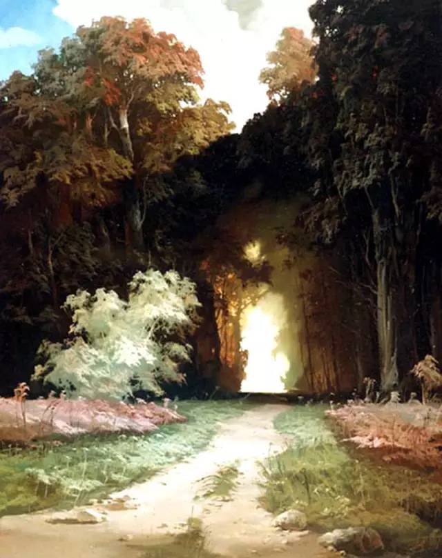 十大惊艳的风景油画,十大惊艳风景的油画