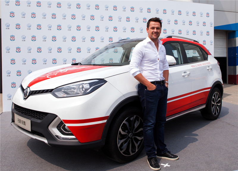 年轻动感2019上海车展体验捷达vs5,mg锐腾棕色