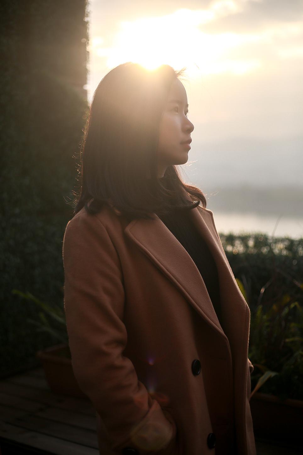 韩国东大门金标双面羊绒大衣精品,韩国东大门原单大衣