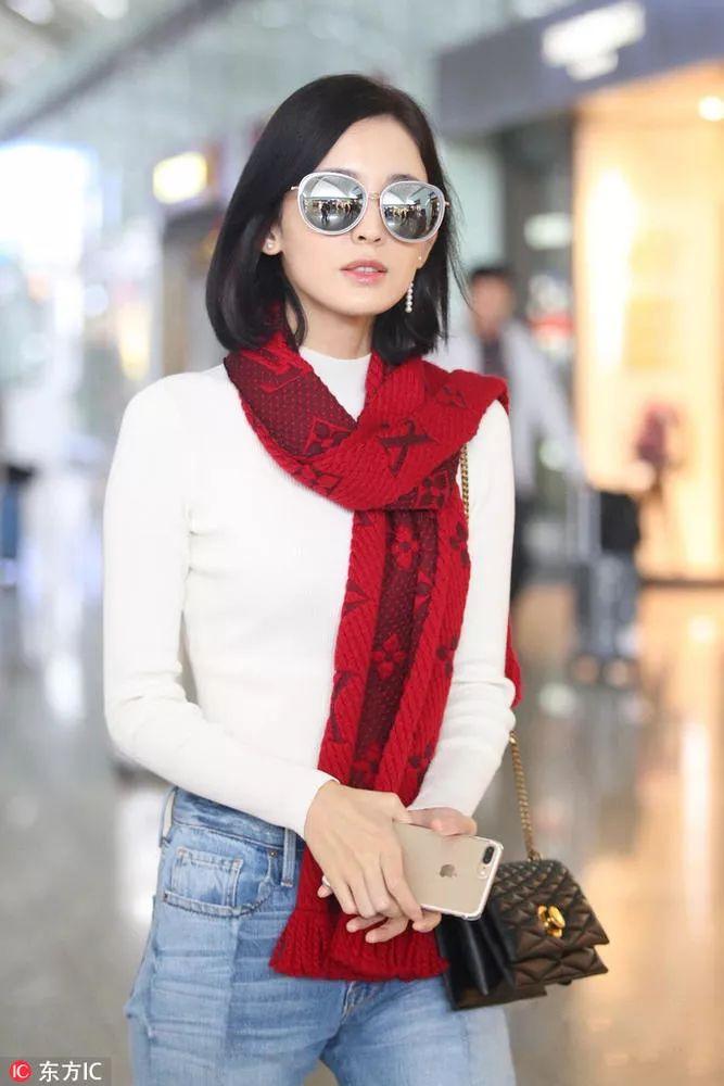 美丽围巾搭配时尚美出高级感,好看又时髦的围巾