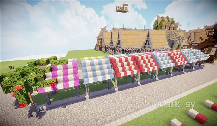 我的世界中世纪道路教程,我的世界中世纪村庄图