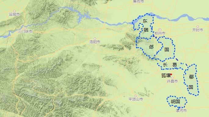 郑伯克段于鄢全过程简图,郑伯克段于鄢的真正原因