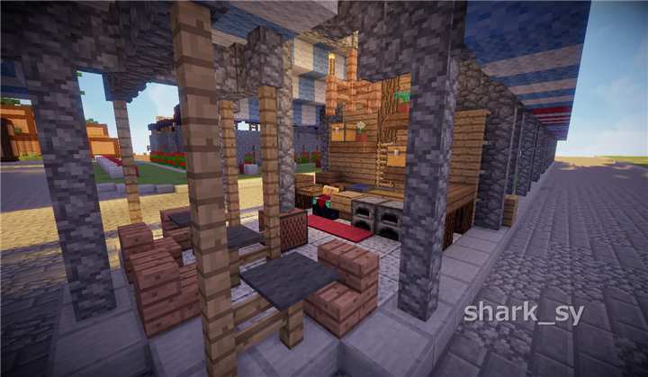 我的世界中世纪道路教程,我的世界中世纪村庄图