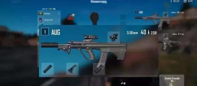 绝地求生aug满级实战效果,绝地求生aug最佳配件