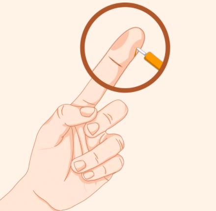 不用扎手指就能测血糖的方法,测血糖扎手指的正确方法图解