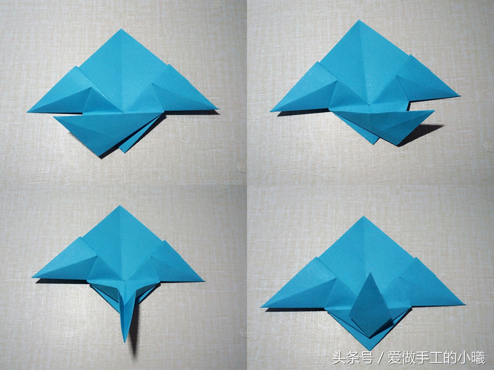 纸飞机童年叠法,童年100款纸飞机慢动作教程