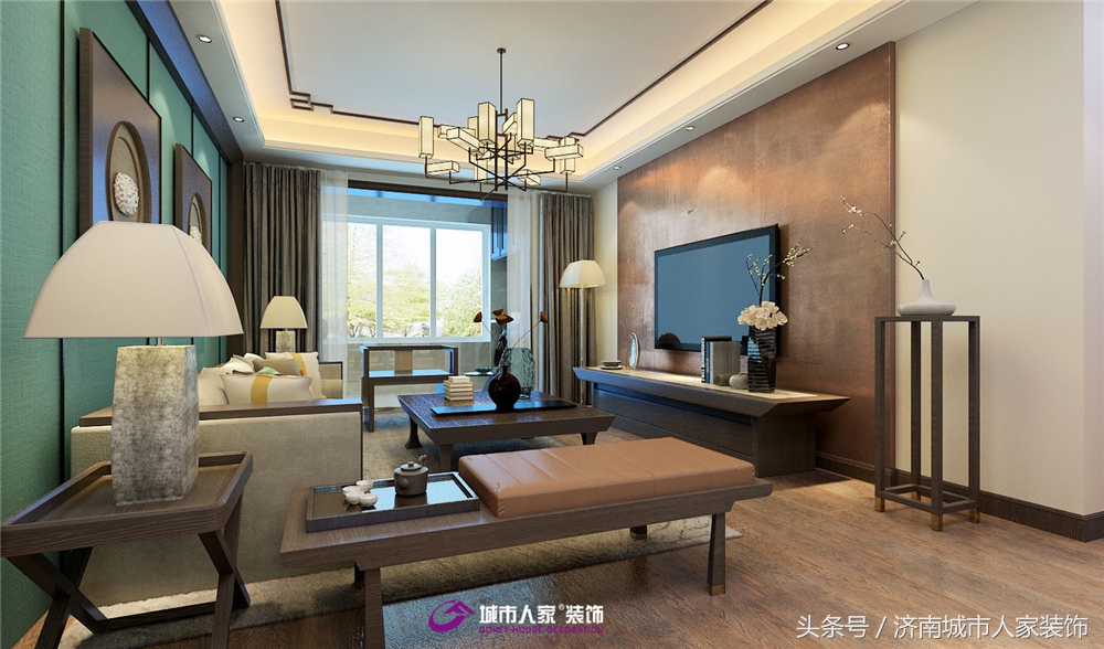 绿地香榭里两室风格装修效果图,济南槐荫区绿地香榭丽公馆东区