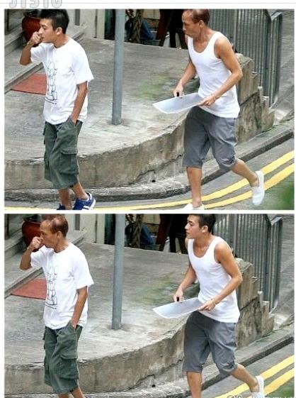 准备出门,今天就做陈冠希