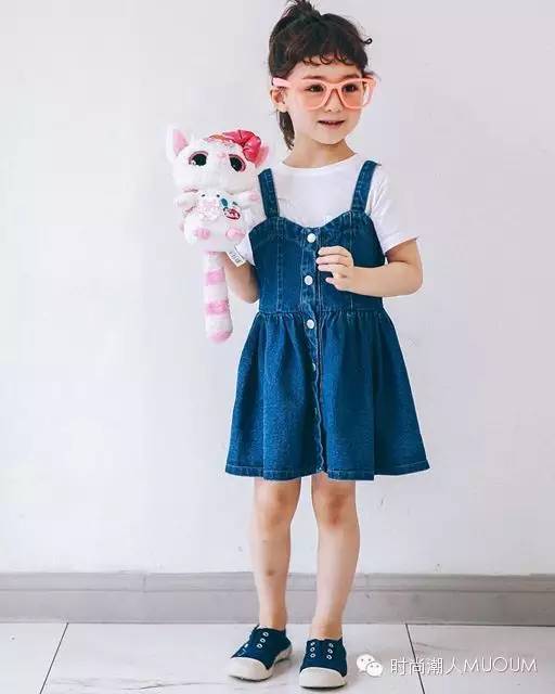 韩国小麻豆ellie春夏甜美童装搭配