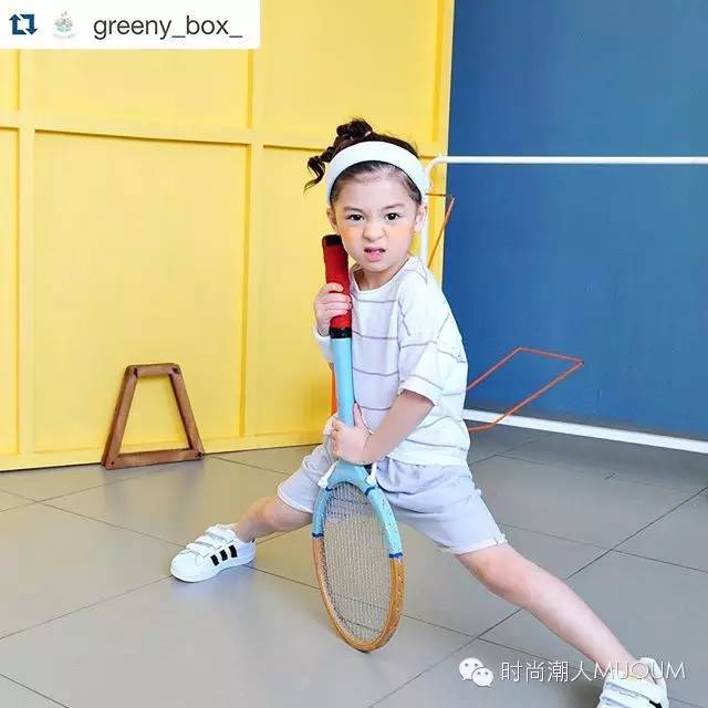 韩国小麻豆ellie春夏甜美童装搭配