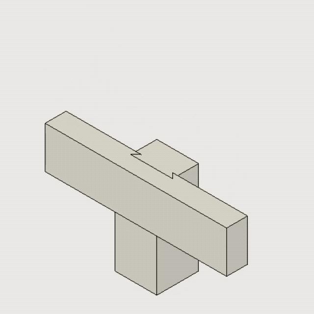 有关榫卯结构的小视频,全套榫卯结构gif动画