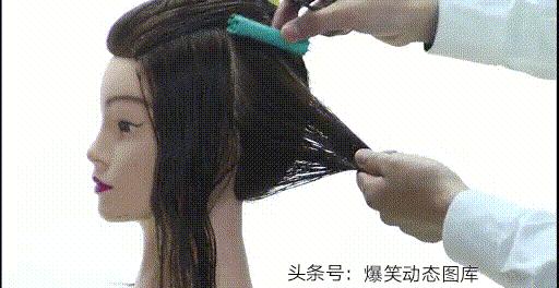 美发烫发各种卷杠手法,美发师烫发教学