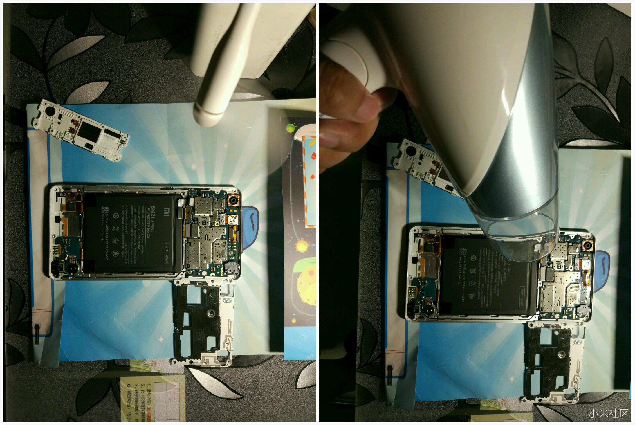 手机进水后屏幕里的水印怎样消除,手机进水黑屏了但是有声音怎么办