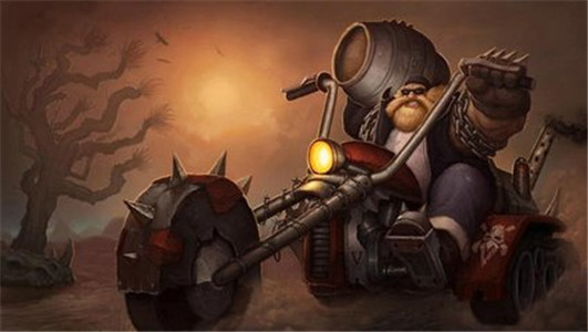 lol手游酒桶皮肤评测,英雄联盟酒桶皮肤测评