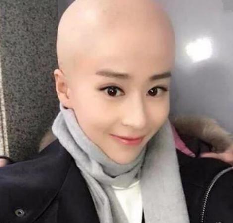 女星范冰冰素颜,女星光头照曝光