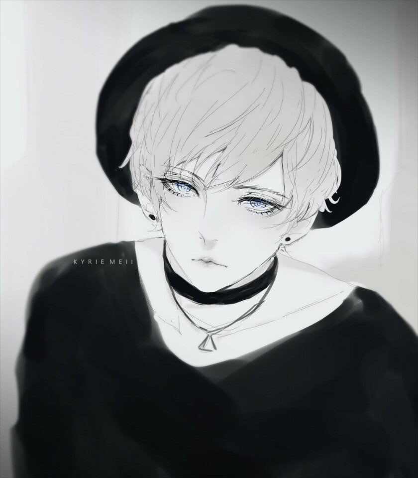 超帅高清男生动漫头像暗黑系,男生帅气忧伤暗黑系动漫头像