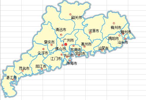 excel分档填色——热力图(广州为例)