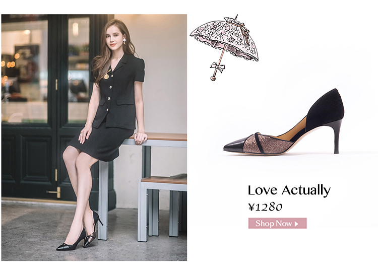 73hours突然可爱穿搭,73hours女鞋赵露思