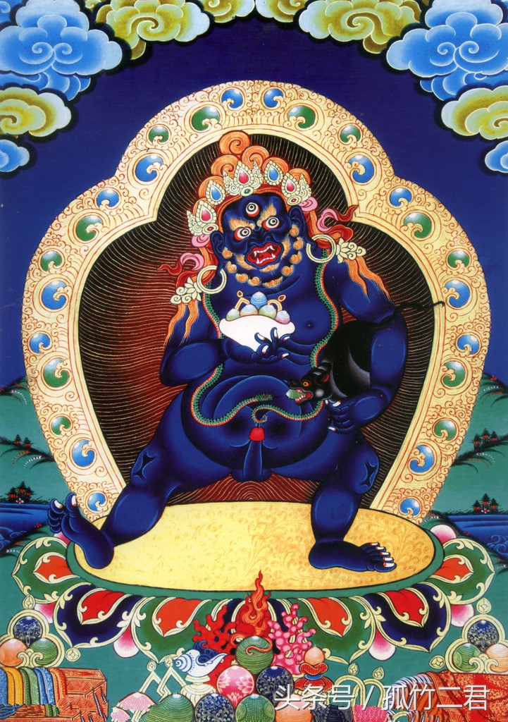 藏传佛教财神之黑财神施财见效最神速